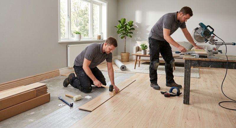 Laminate Floor Installation in Teaneck, NJ
