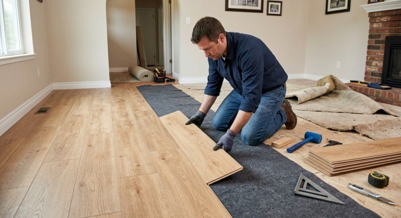 Laminate Floor Remodeling in Hudson County, NJ