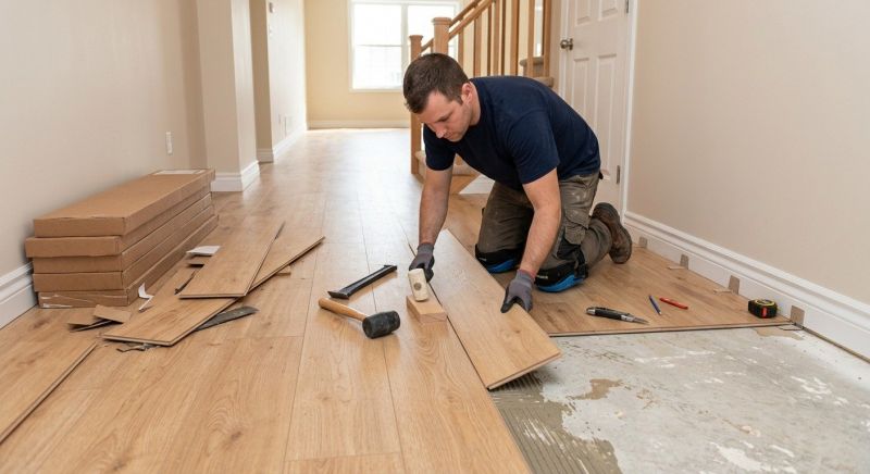 Laminate Floor Replacement in Hempstead, NY