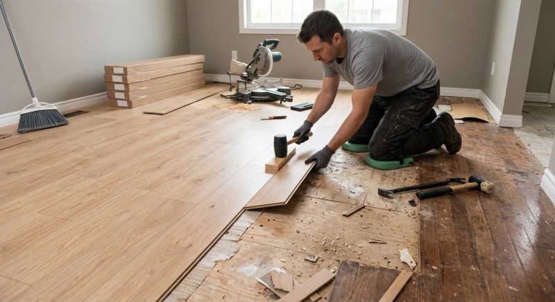 Laminate Floor Replacement in Lodi, NJ