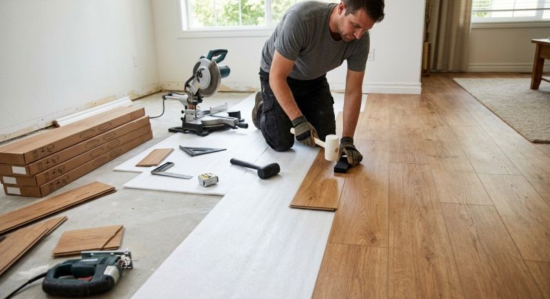 Laminate Floor Replacement in Nyack, NY