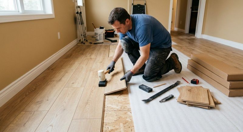 Laminate Tile Installation in Hudson County, NJ