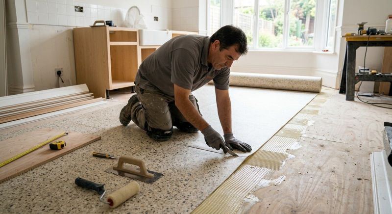Linoleum Floor Installation in Gillette, NJ