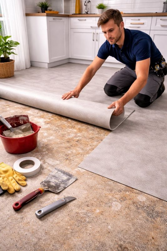 Linoleum Floor Installation in Irvington, NJ