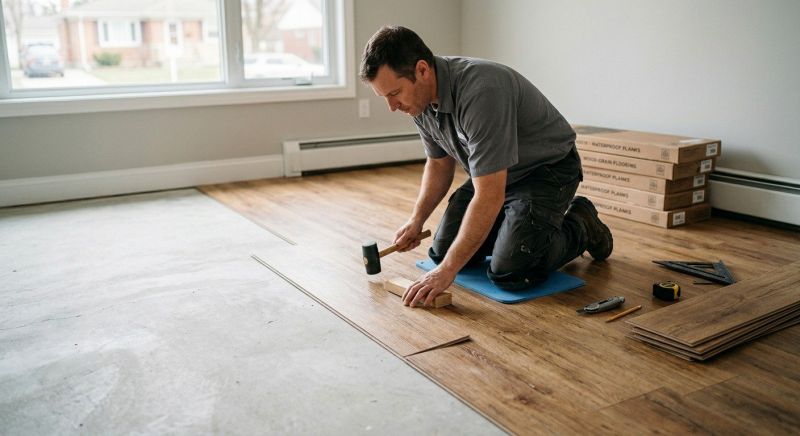 Linoleum Floor Installation in New Rochelle, NY