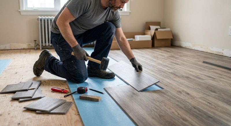 Linoleum Floor Installation in Nyack, NY