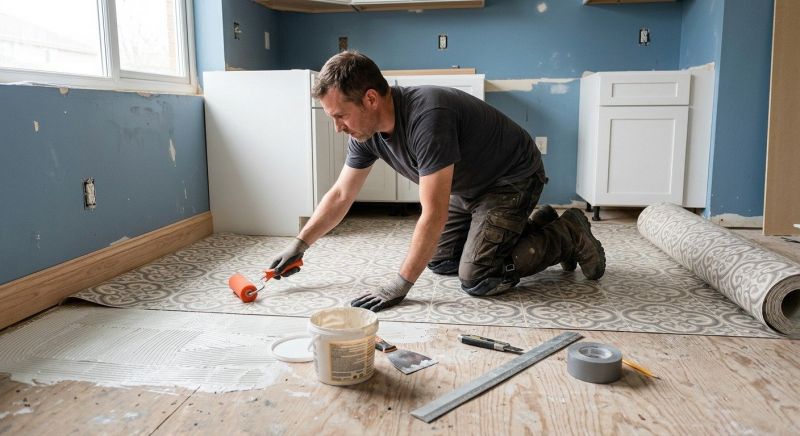 Sheet Flooring Installation in Elmhurst, NY