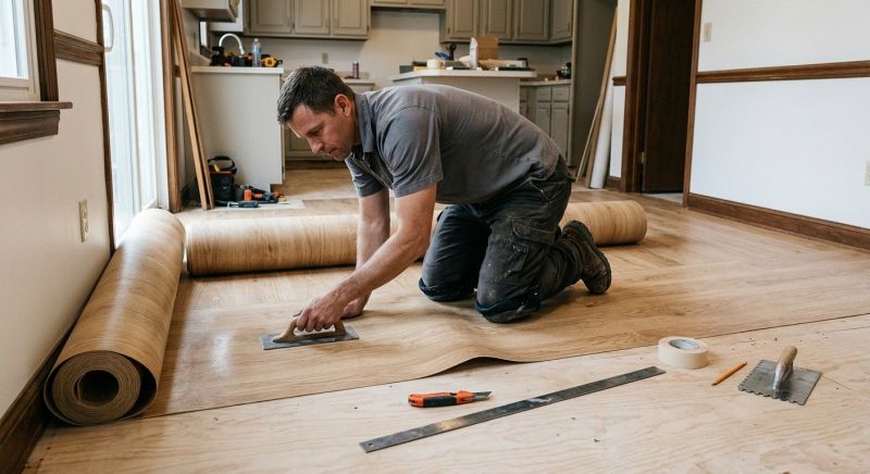 Sheet Flooring Installation in Park Ridge, NJ