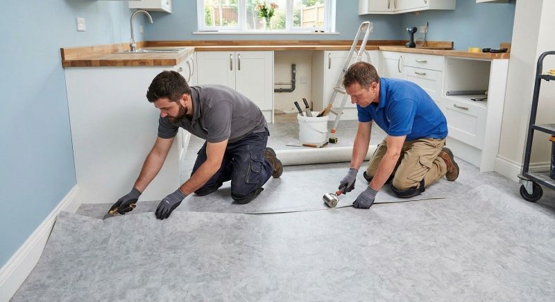 Linoleum Floor Installation in Roslyn, NY